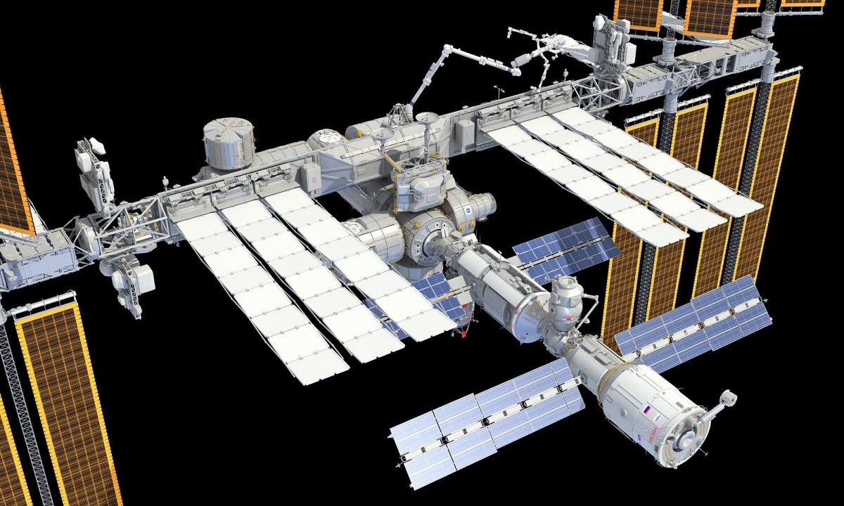 ISS 3d model