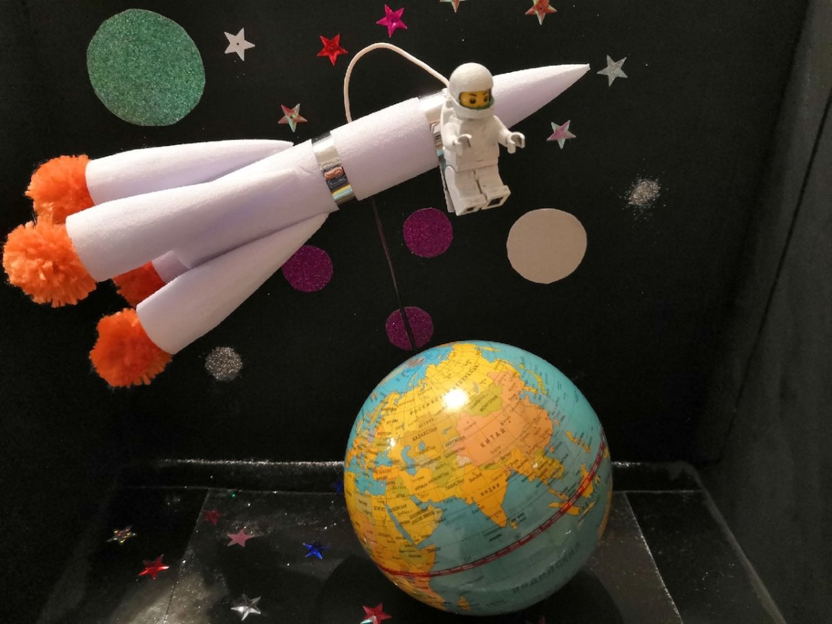 Космический корабль поделка
