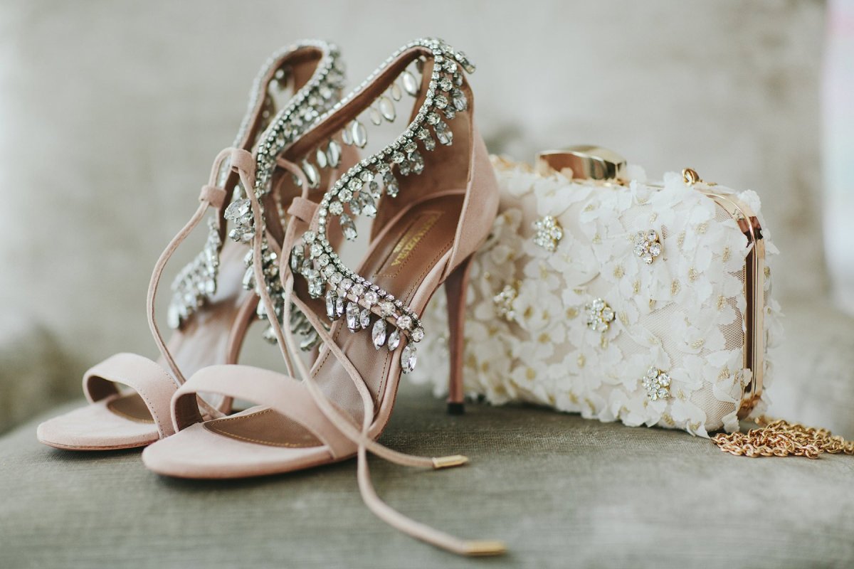 Свадебные туфли босоножки