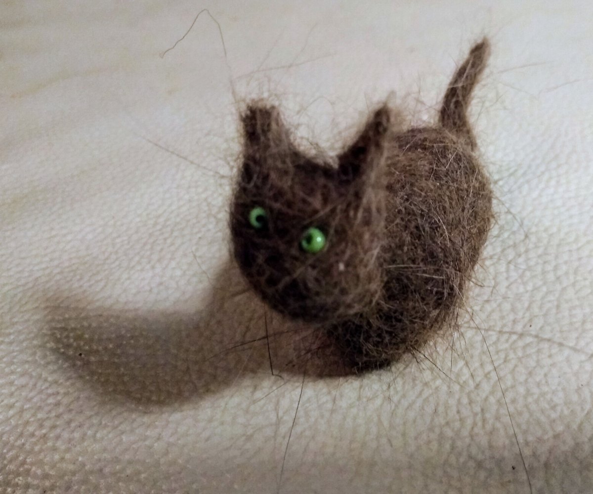 Изделия из кошачьей шерсти