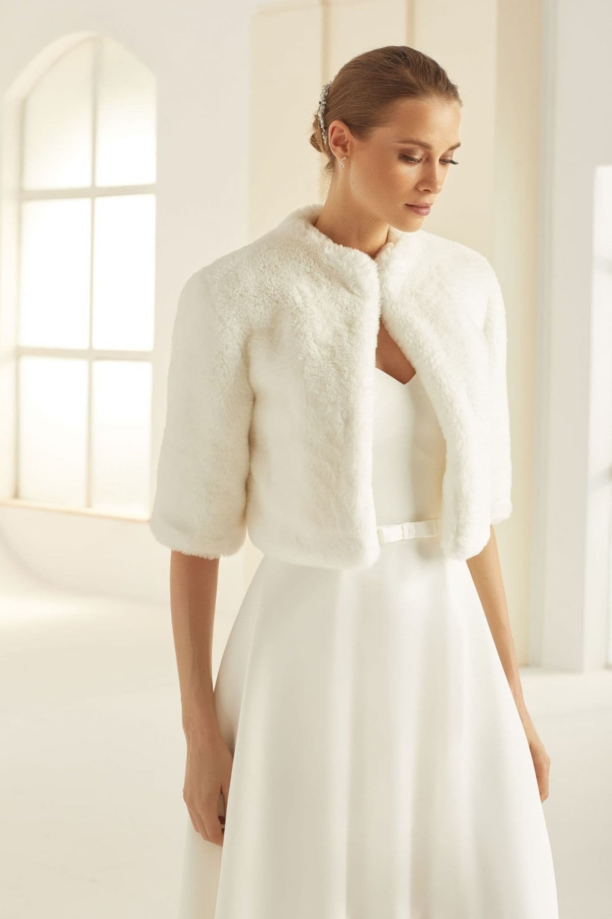 Fur Jacket Bride