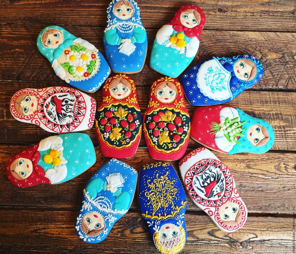 Пряник "Матрешка"