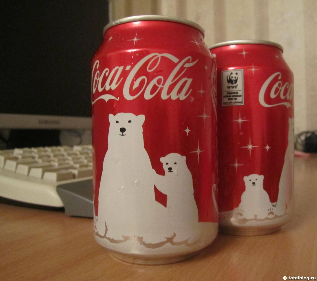 Медведь Coca Cola