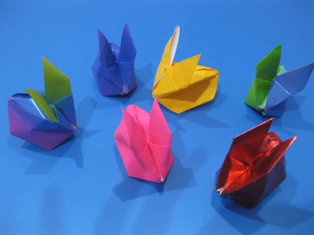 Игрушки из оригами