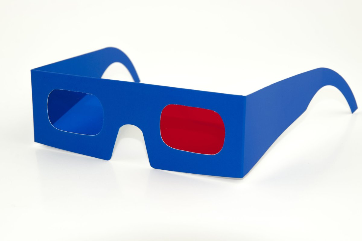 3d очки из картона
