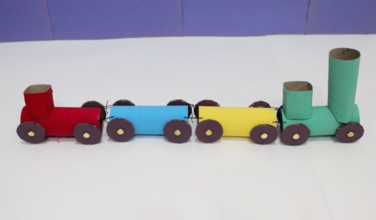 Train DIY Craft for Kids