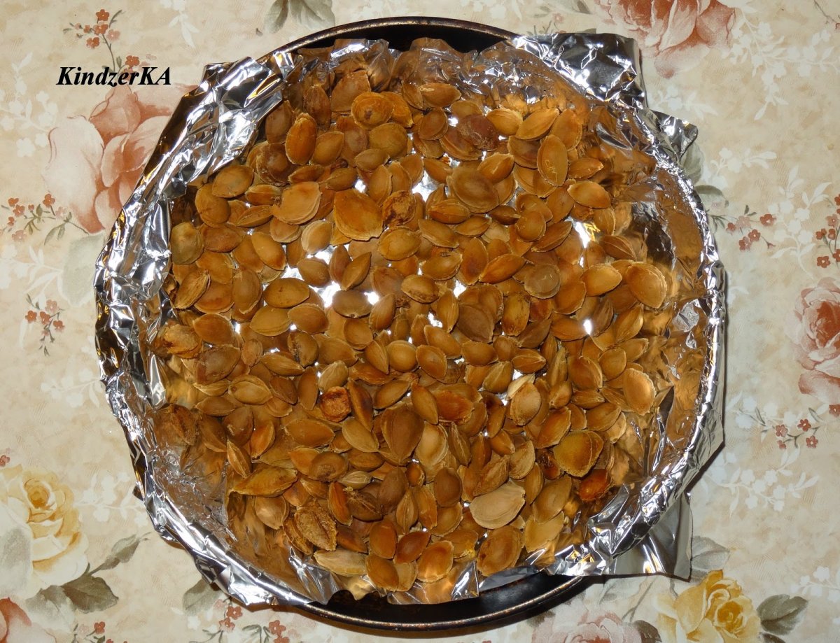 Поделки из семян, косточек вишни