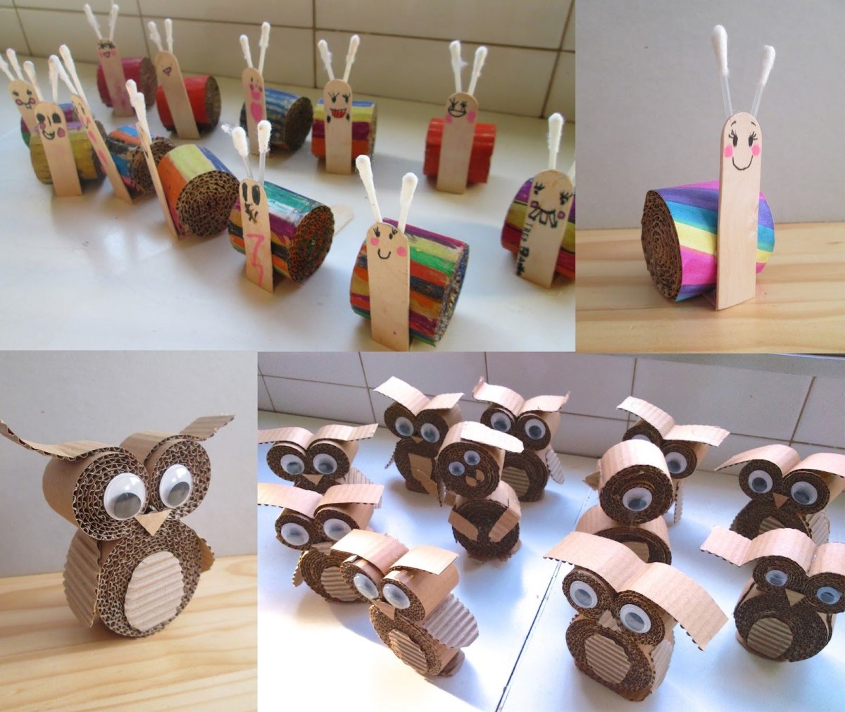 Ideas for carton Crafts
