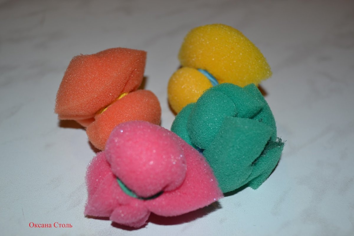 Игрушки из поролона