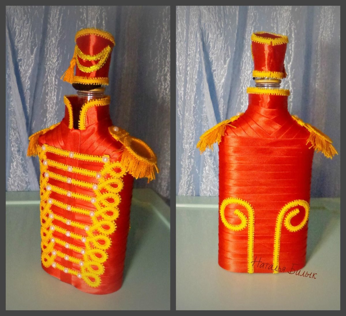 Гусар украшение бутылки