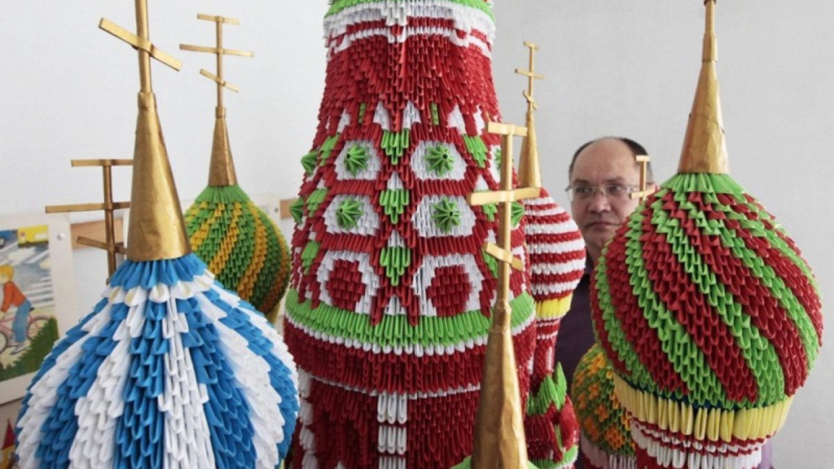 Сергей Тарасов модульное оригами