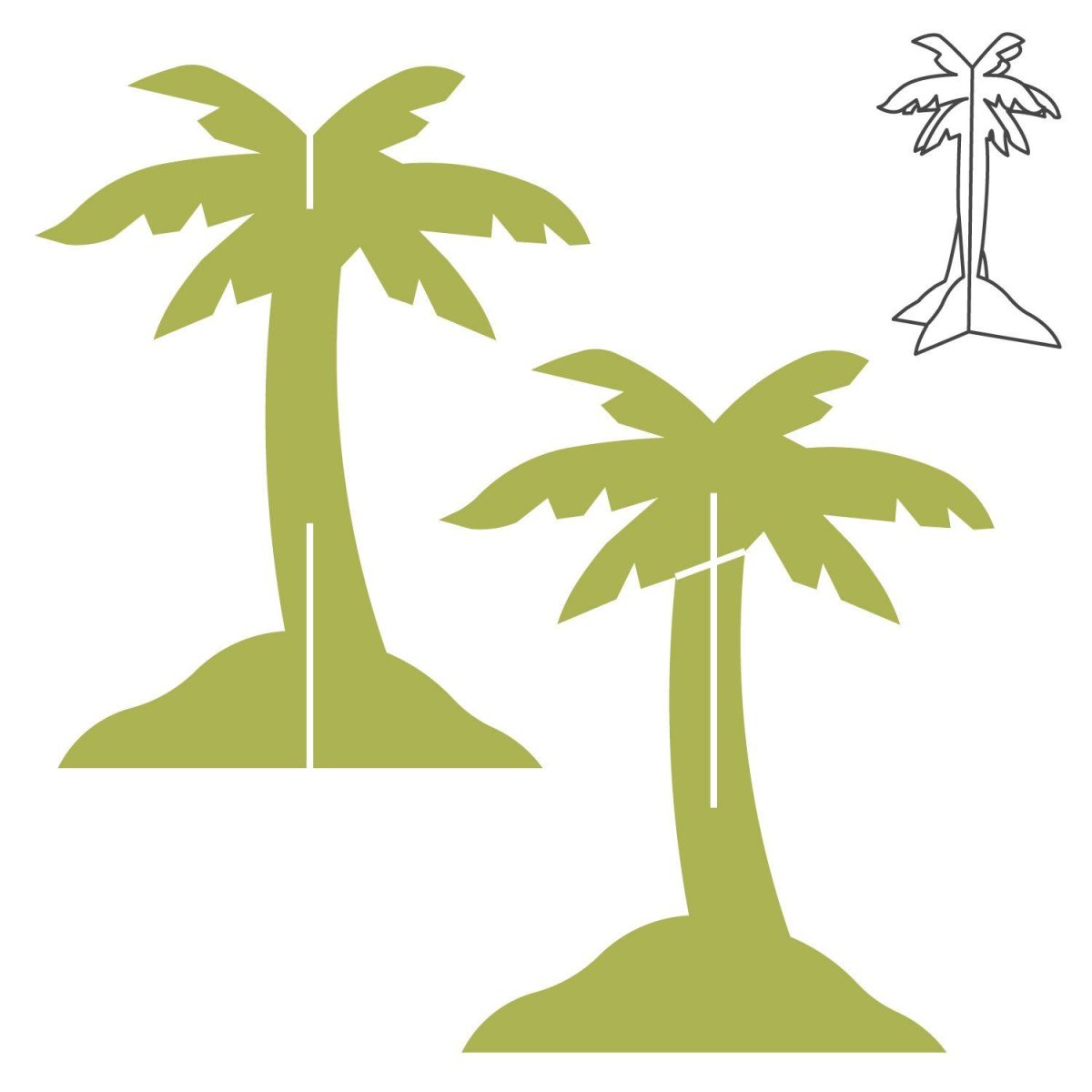 Palm Tree Craft for Kids