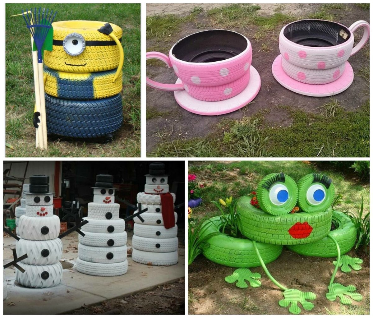 Кружки из колес
