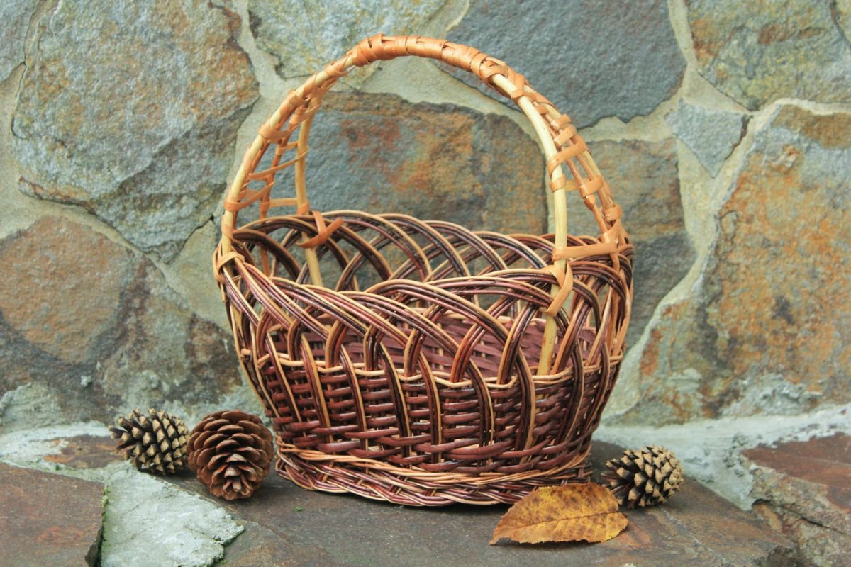 Корзины из лозы