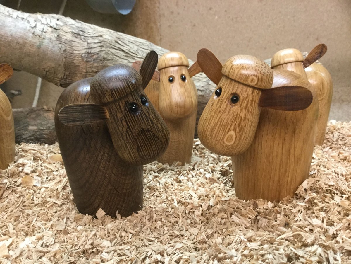 Токарные игрушки из дерева