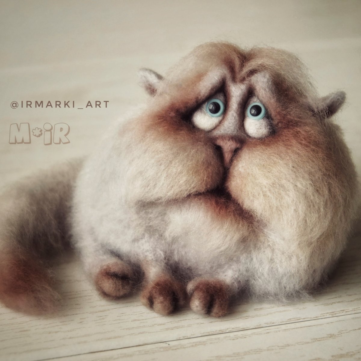 Забавные игрушки валяние из шерсти
