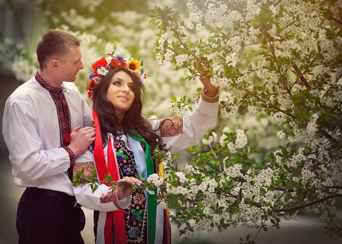 Фотосессия в украинском стиле