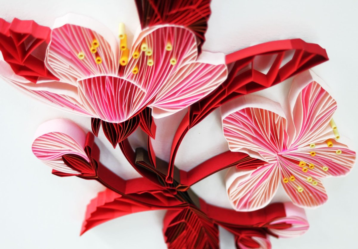 Blossom paper Art