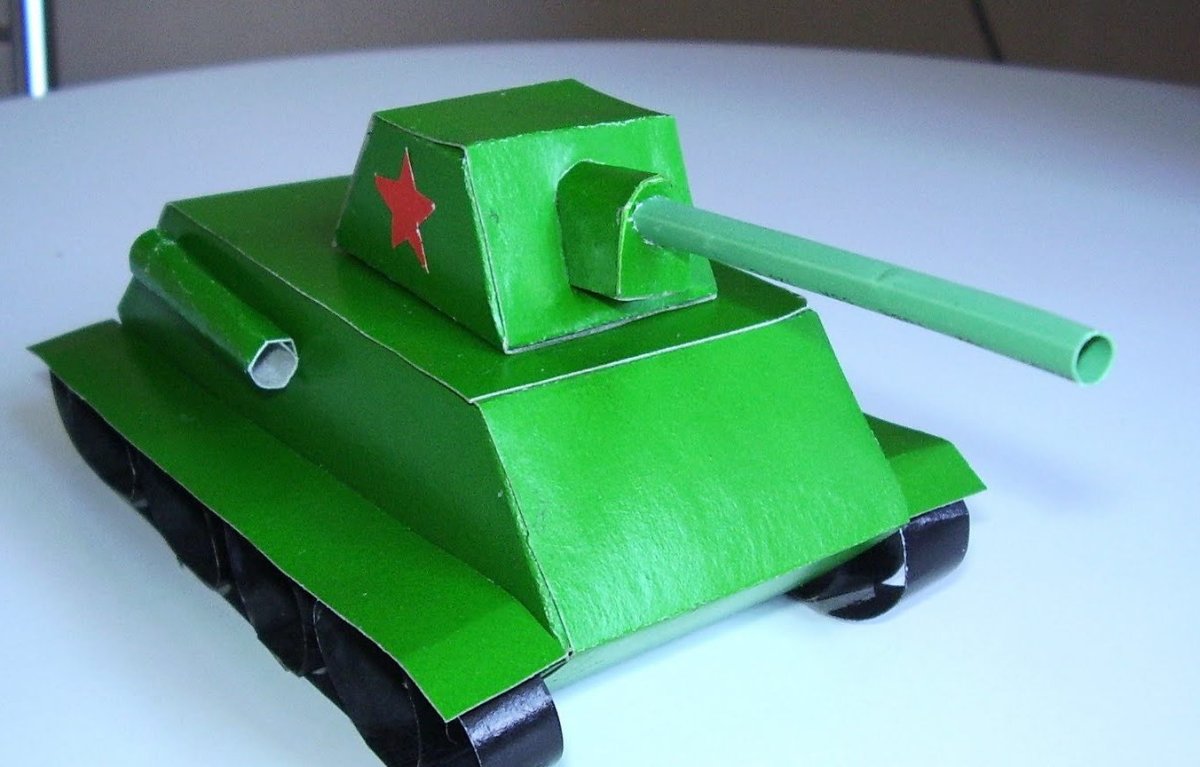 Поделка танк