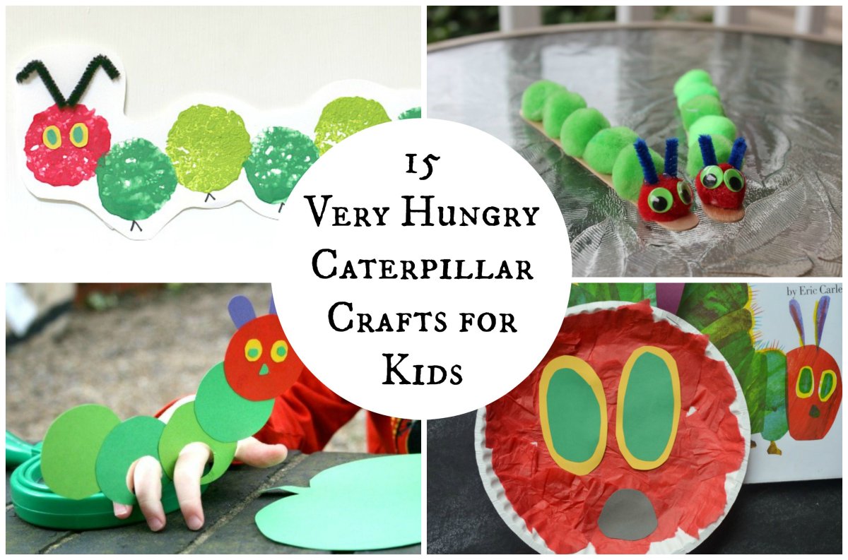 Very hungry Caterpillar для поделок