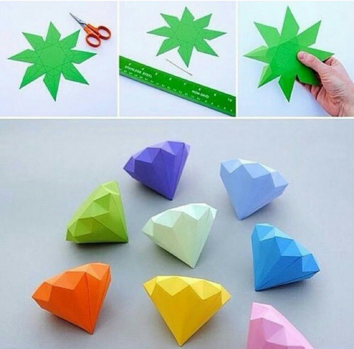 Легкие штуки из бумаги