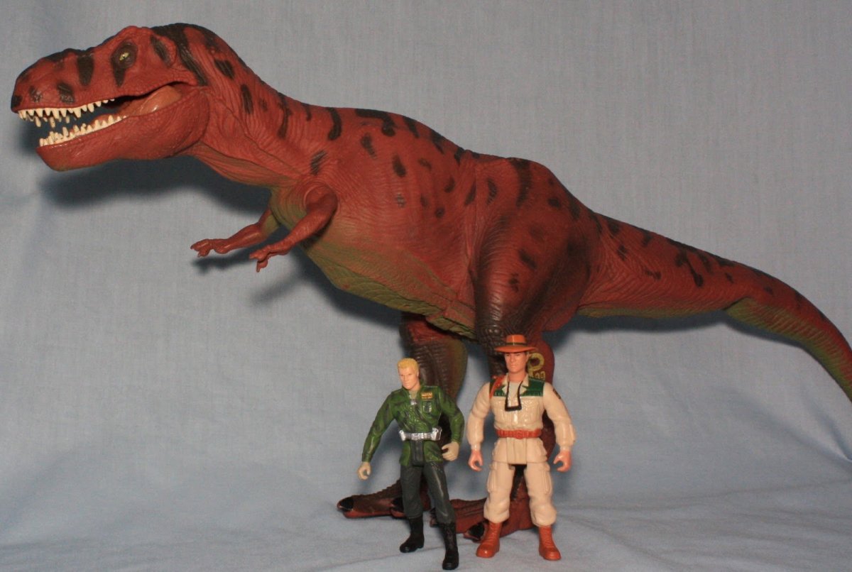 Джурасик парк Toy красный t Rex