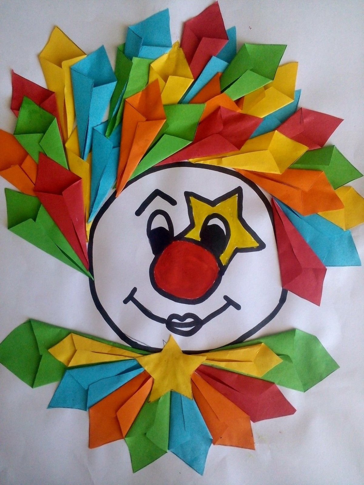 Поделка клоун