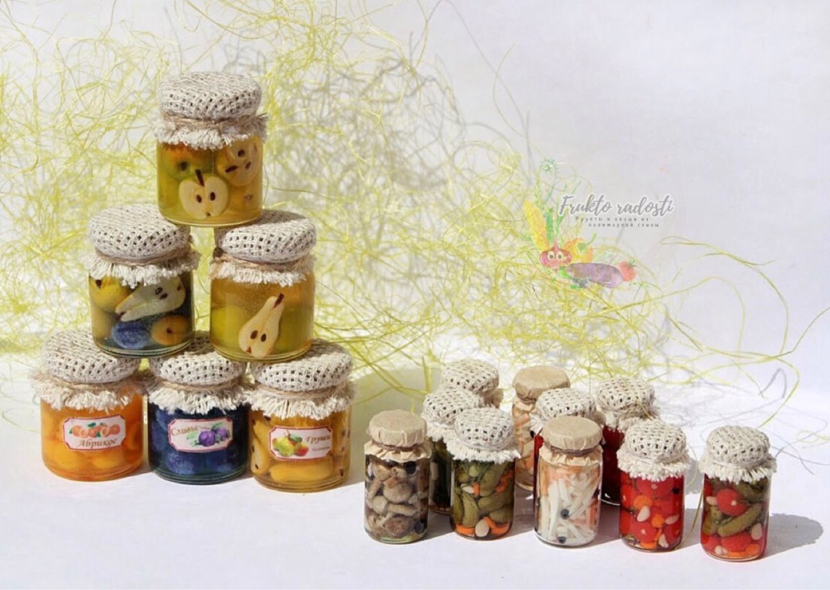 Миниатюрные баночки