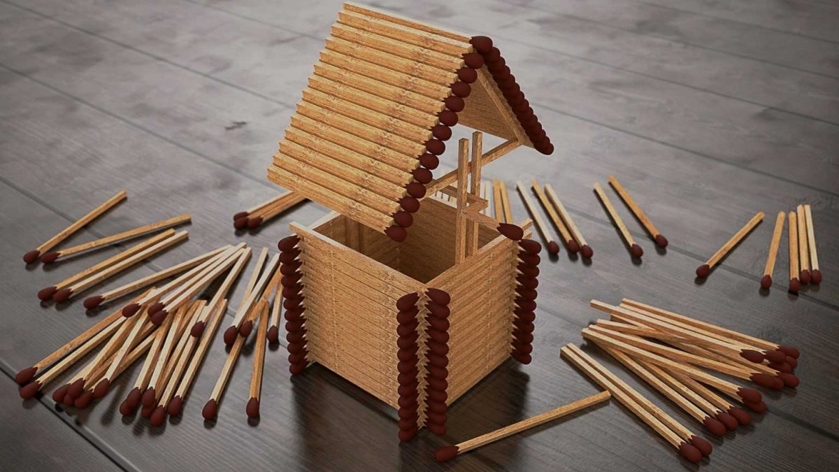 Поделки из спичек