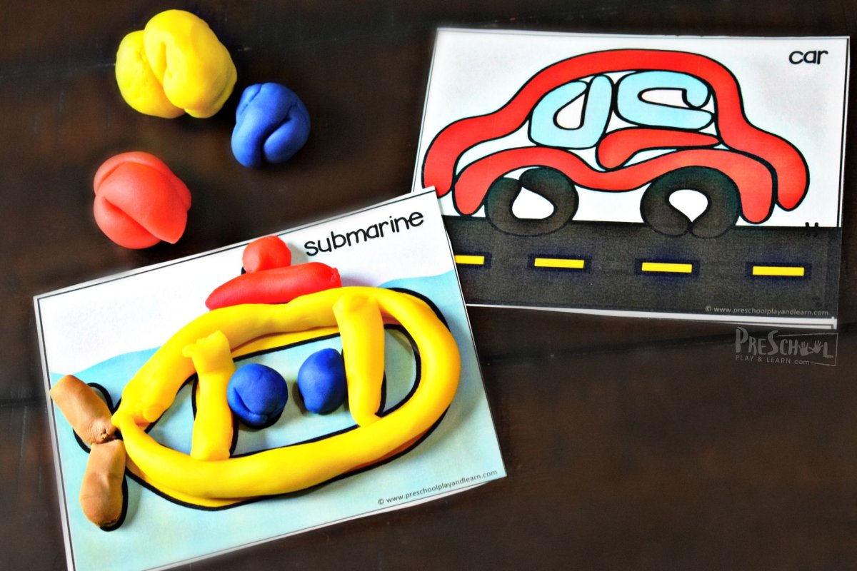 Play Dough Worksheet