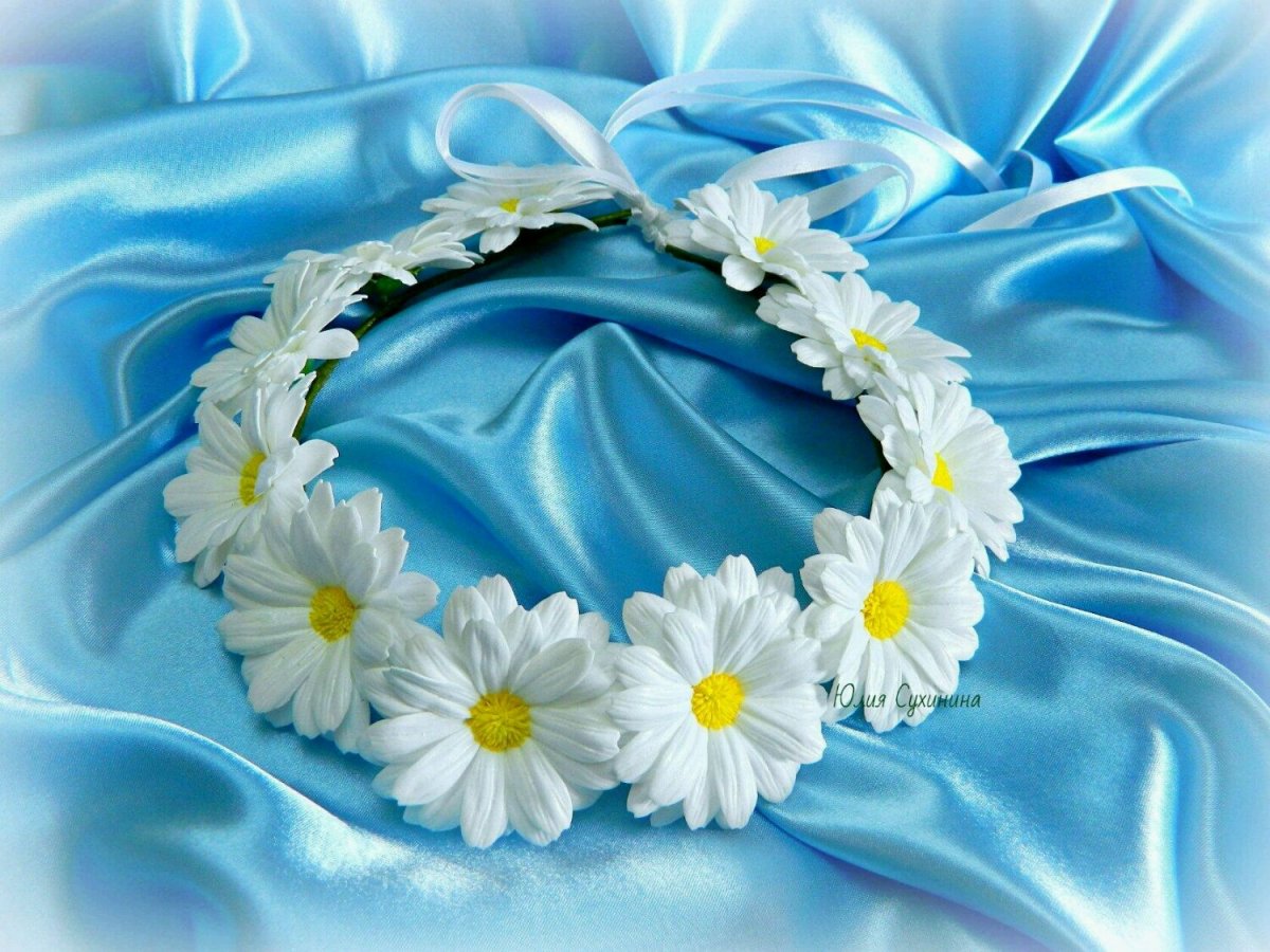 Венок из ромашек