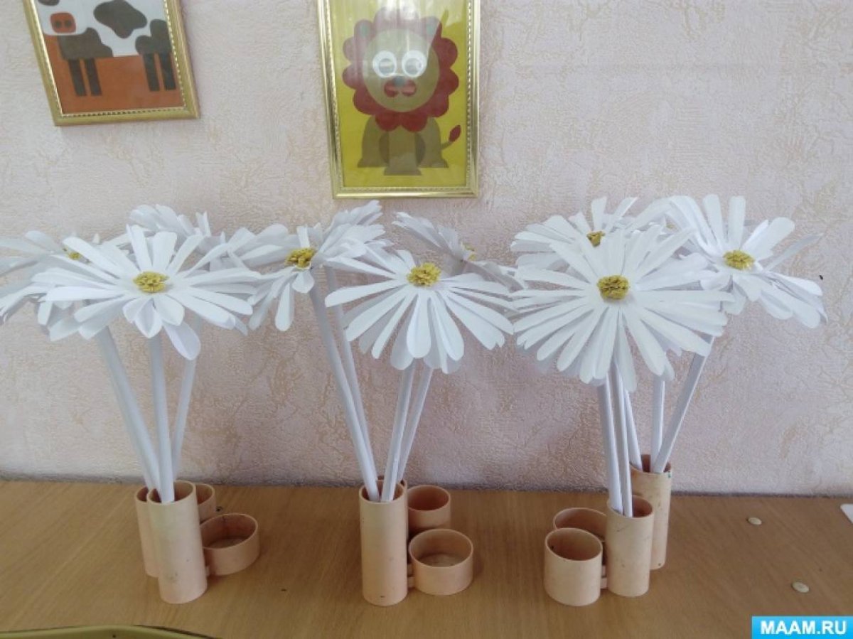 Поделка Ромашка своими руками