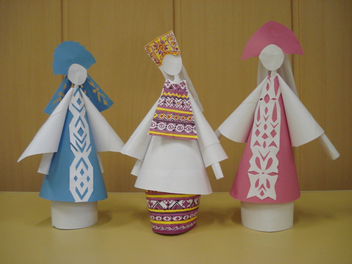 Куколки из конуса