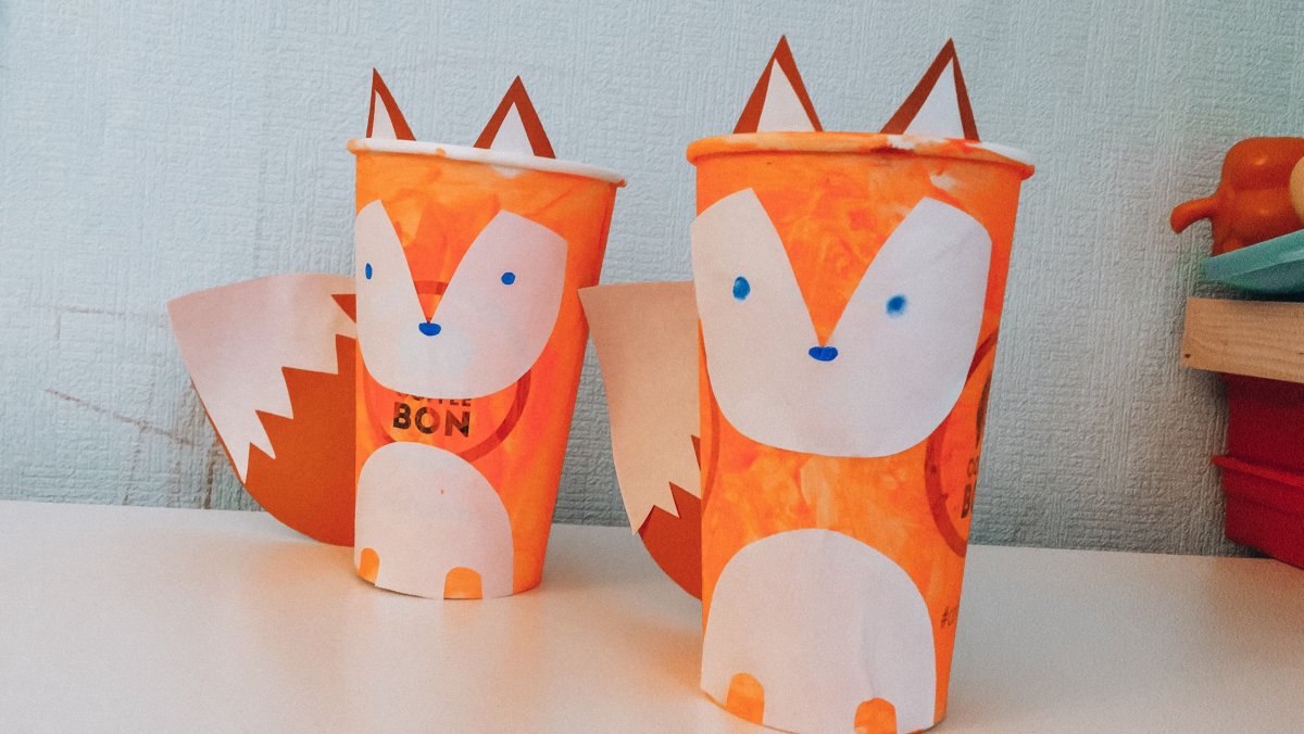 Игрушки из бумажных стаканчиков