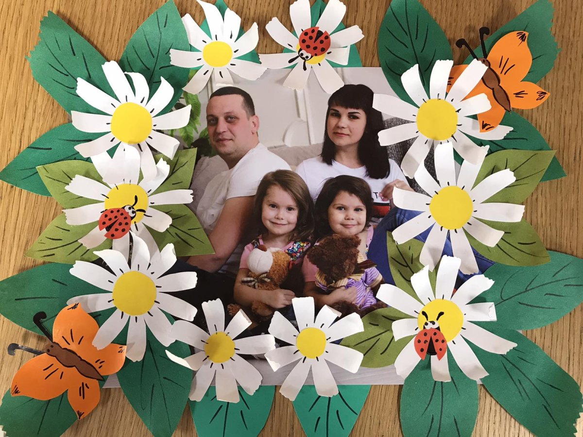 Поделка семья