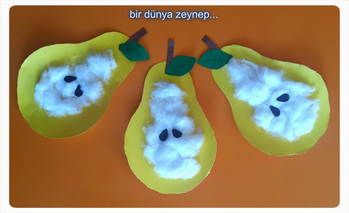 Поделки на тему фрукты