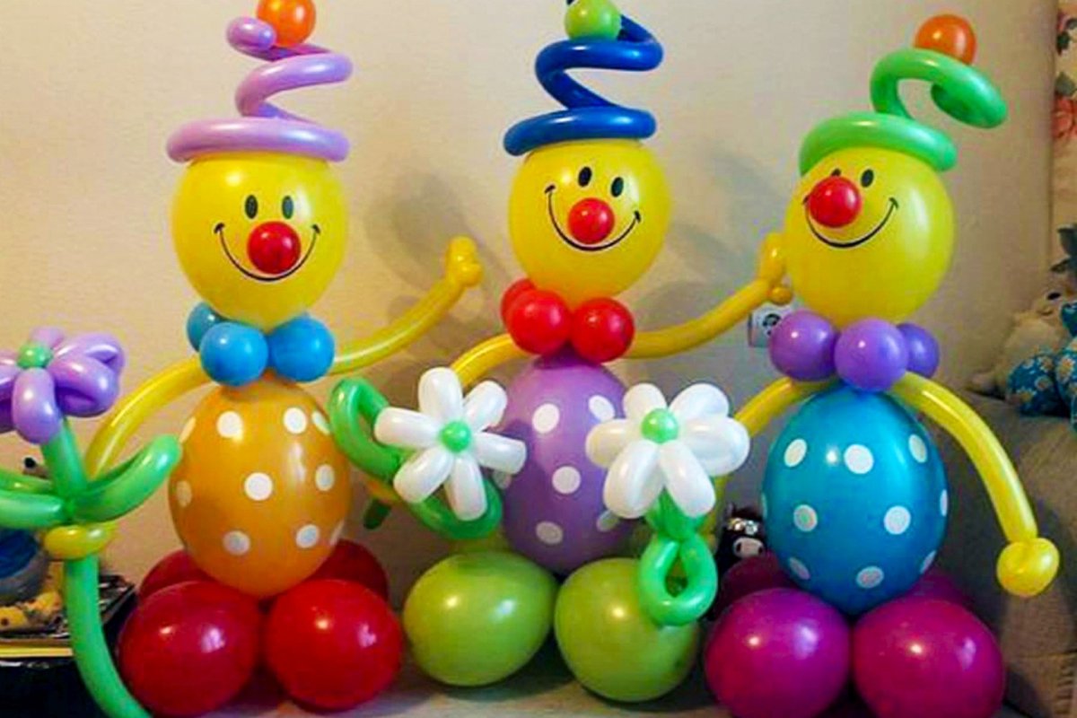 Фигуры из шаров