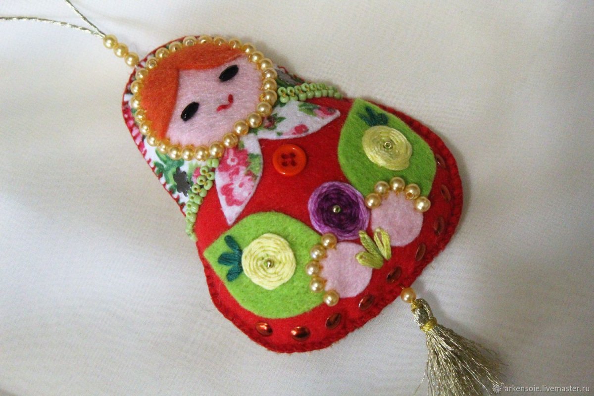 Игольница из фетра