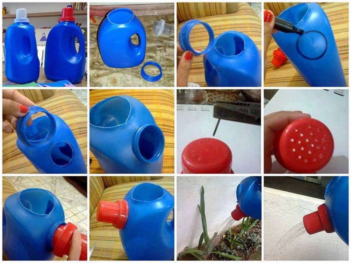 Изделия из пластиковых канистр