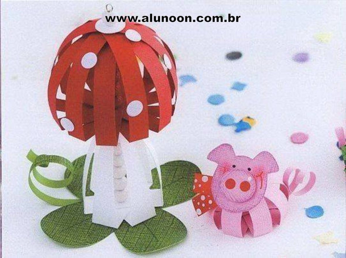 Игрушки из полосок бумаги для детей