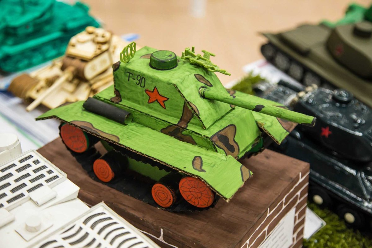 Макет военной техники