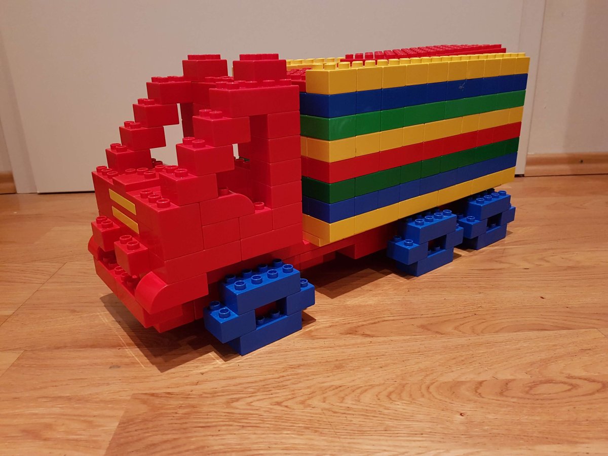 LEGO Duplo конструирование транспорт