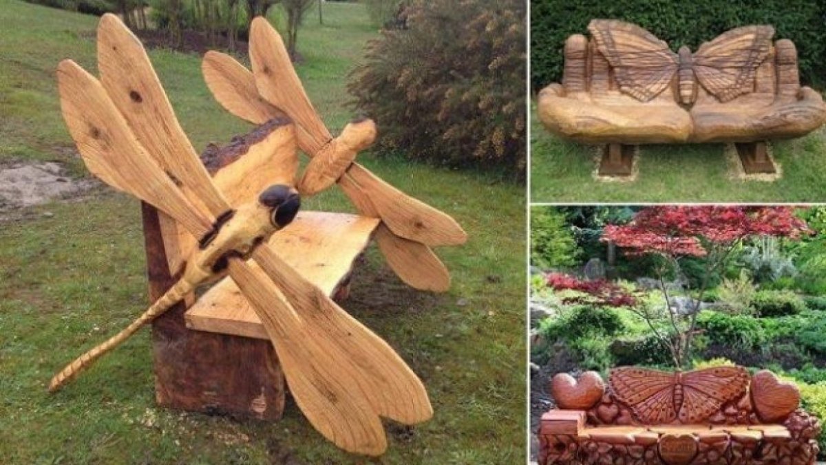 Изделия из дерева для дачи