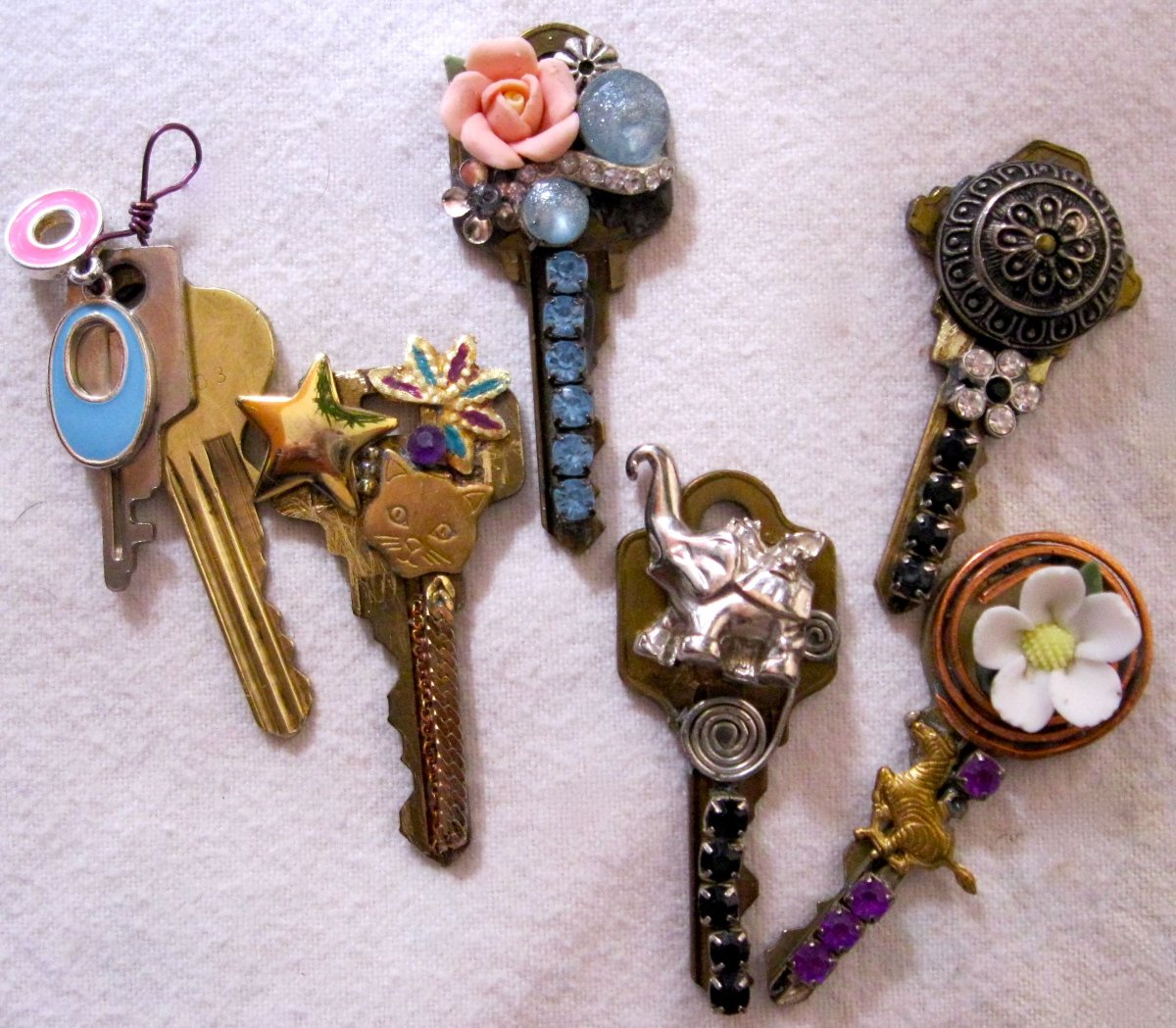 Поделки из старых ключей