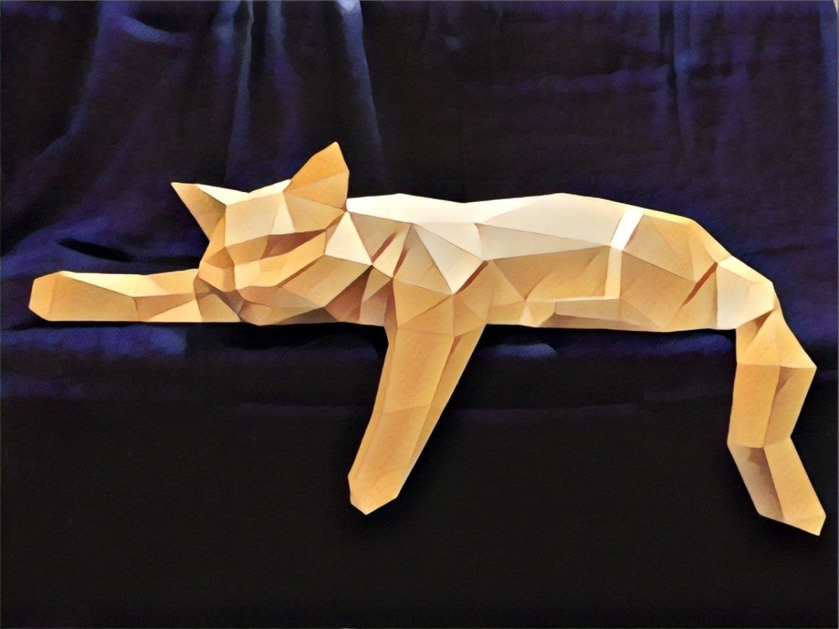 Methakura кот развертка