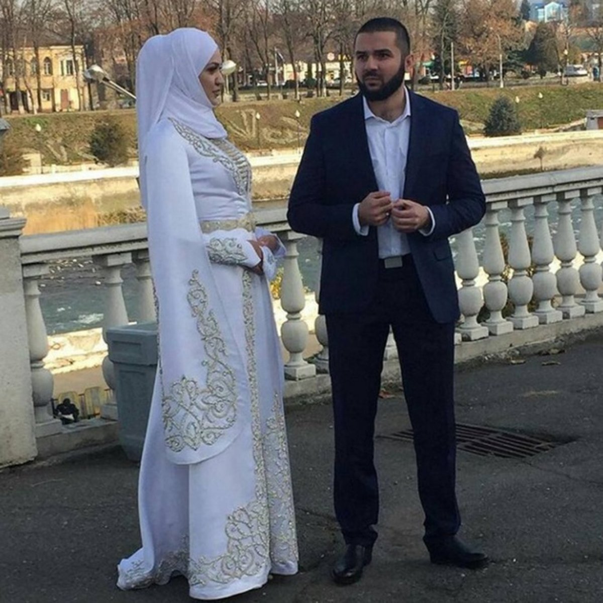 Невесты в хиджабе в Дагестане