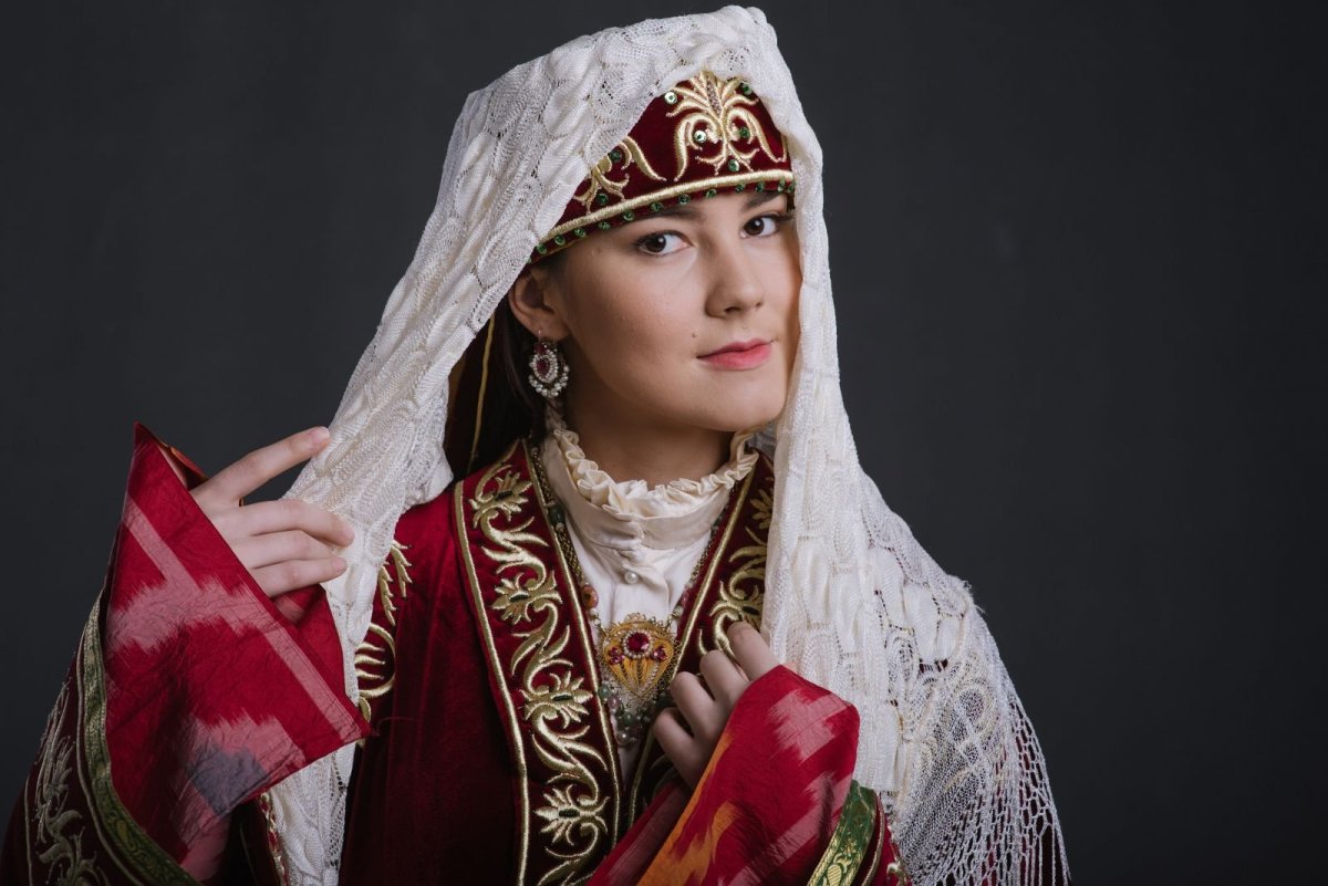 Узбекские национальные Свадебные платья