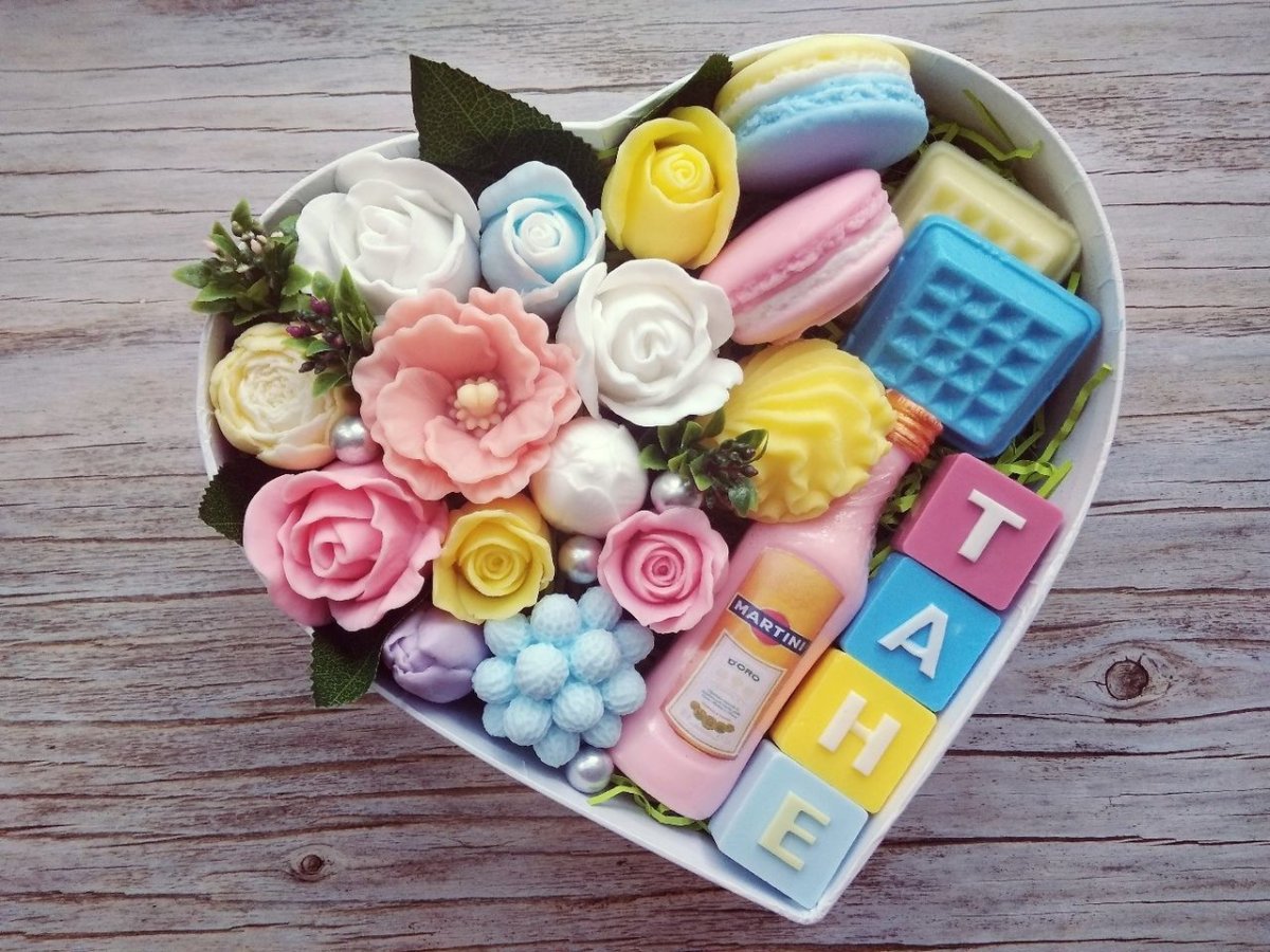 Подарки из мыла