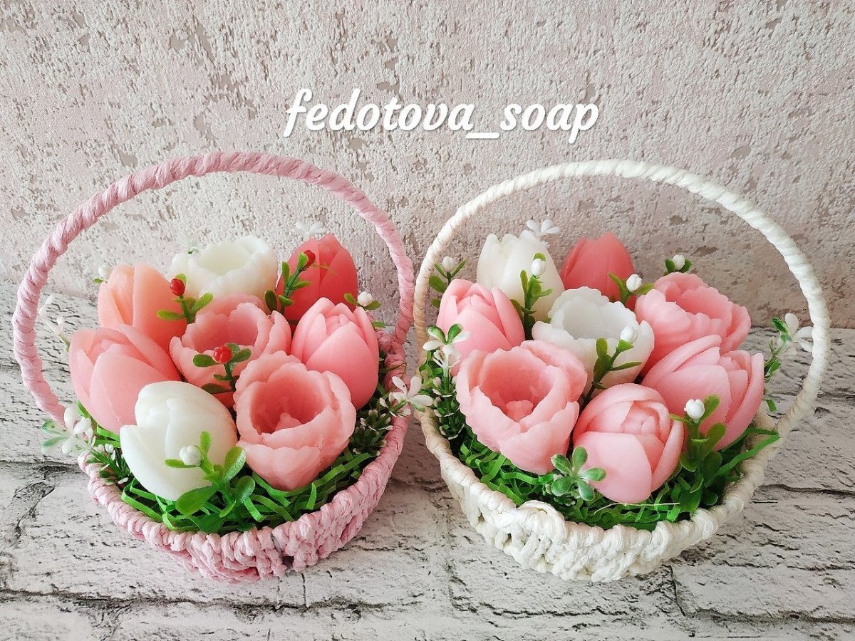 Мыльные букеты на день рождения