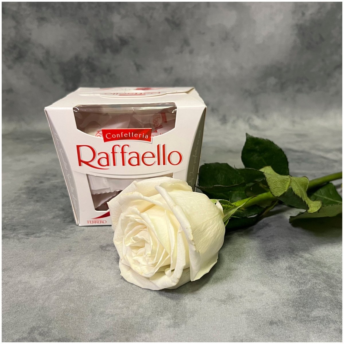 Розы и Raffaello